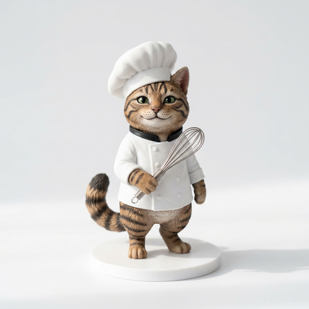 職業キャラ風ペットフィギュアのイメージ
